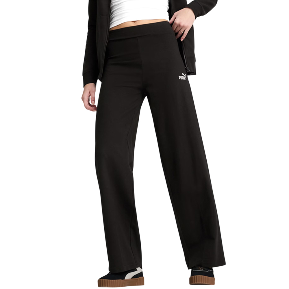Puma ESS Logo High-Waist Straight Leggings Γυναικείο Παντελόνι
