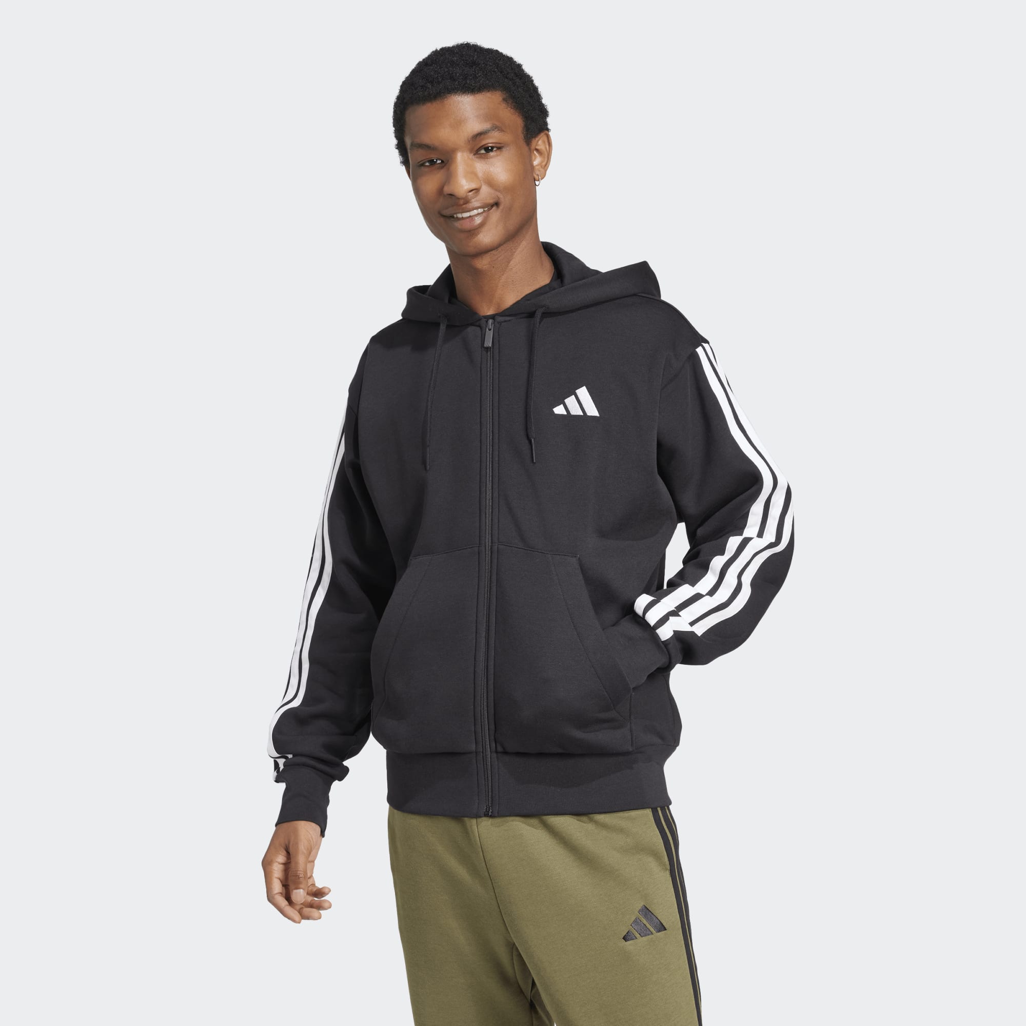 Adidas Sportswear 3-Stripes Ανδρική Ζακέτα