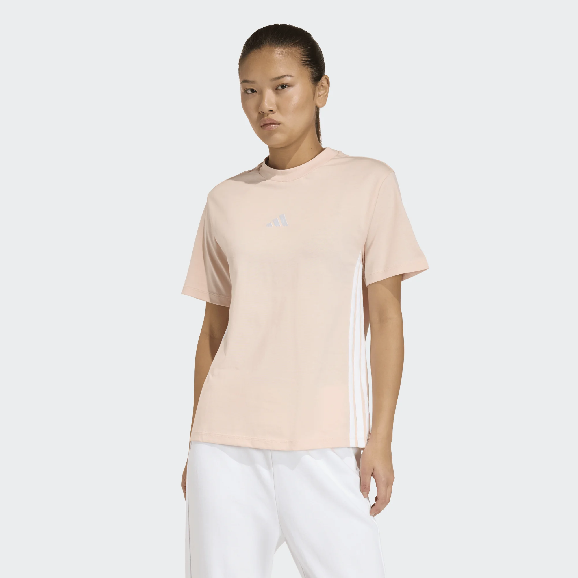 Adidas 3-Stripes Cotton Γυναικείο T-Shirt