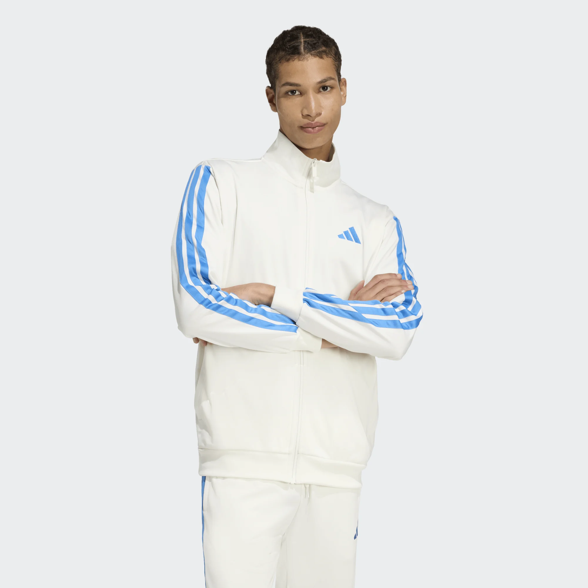 Adidas 3-Stripes Tricot Dayready Ανδρική Ζακέτα