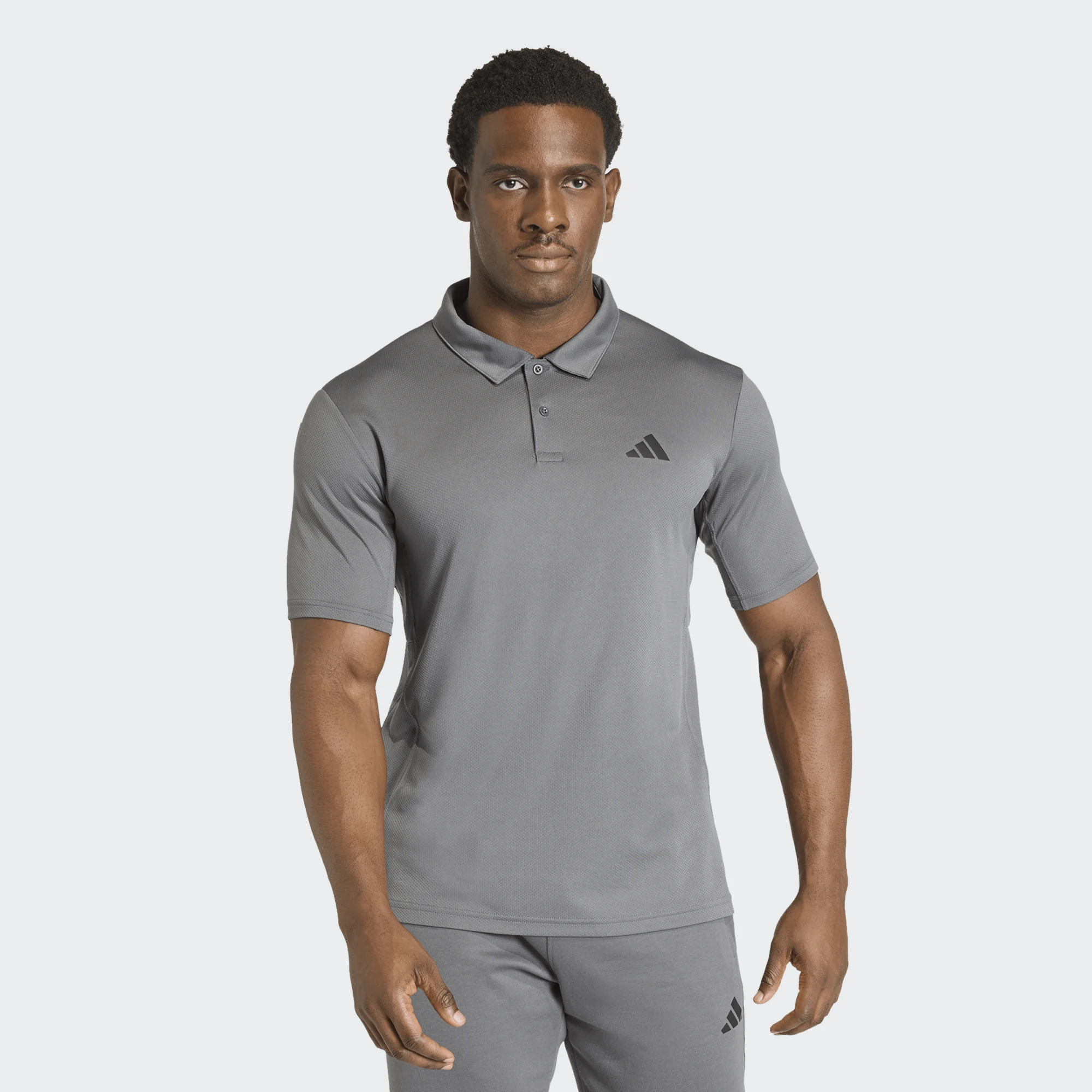 Adidas Workout Base Polo Ανδρικό T-Shirt