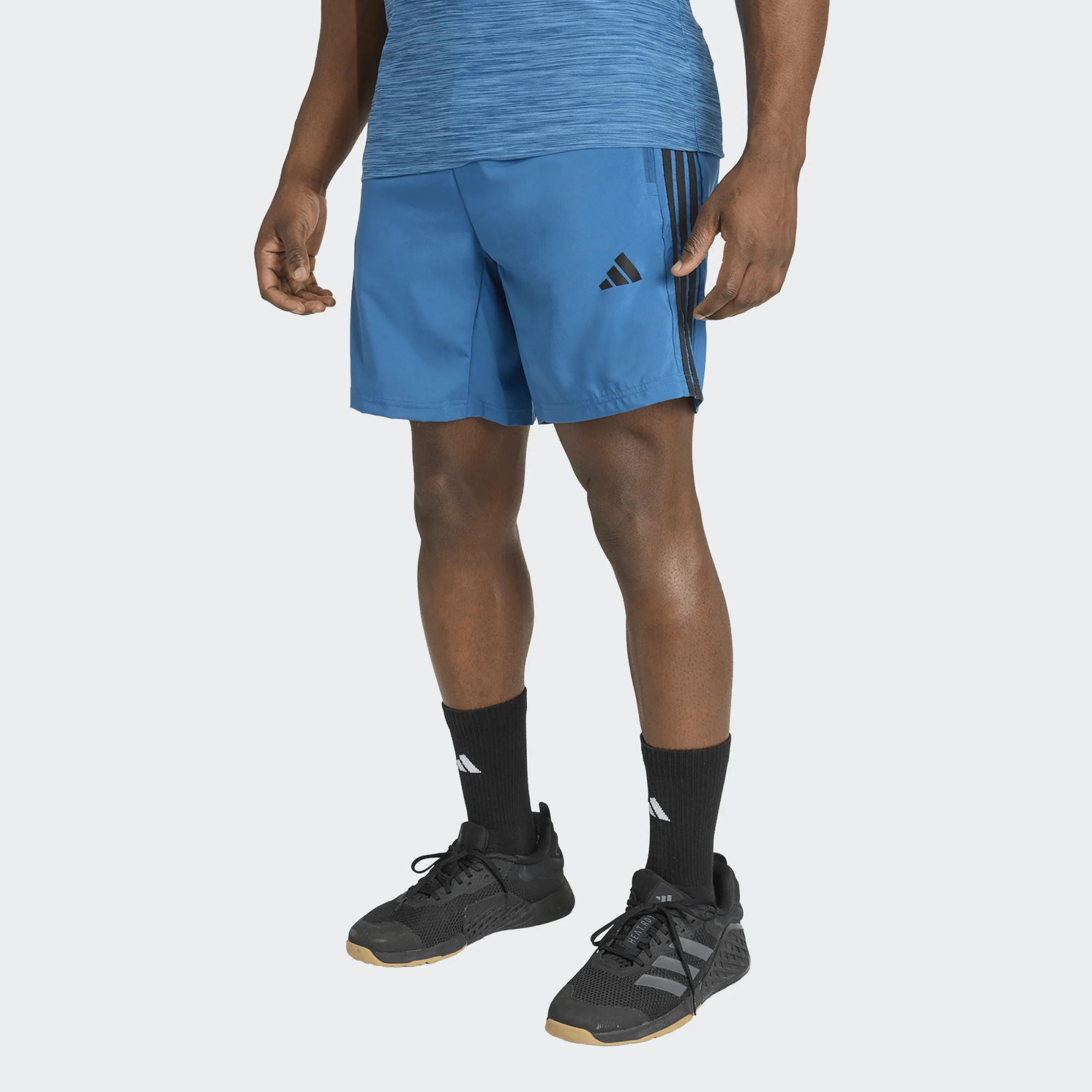 Adidas Workout 3-Stripes Woven Ανδρικό σορτς