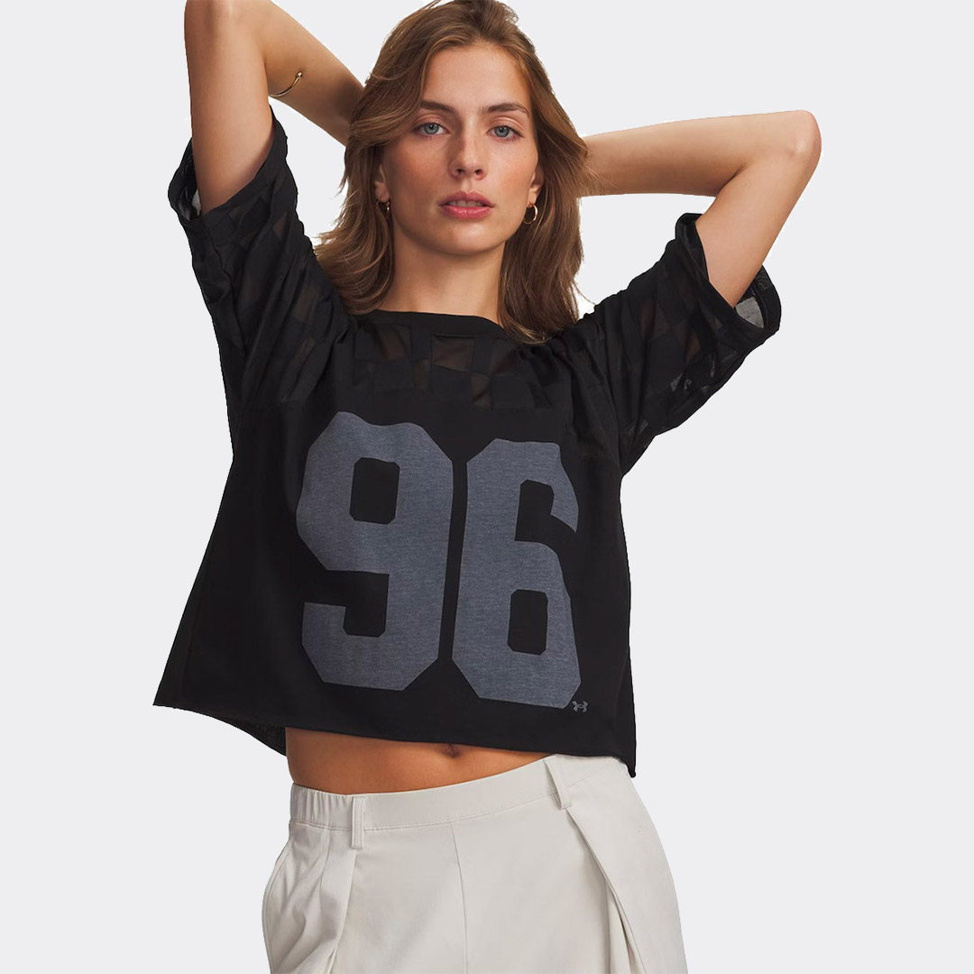 Under Armour Burnout 96 Tee Γυναικείο Κοντομάνικο
