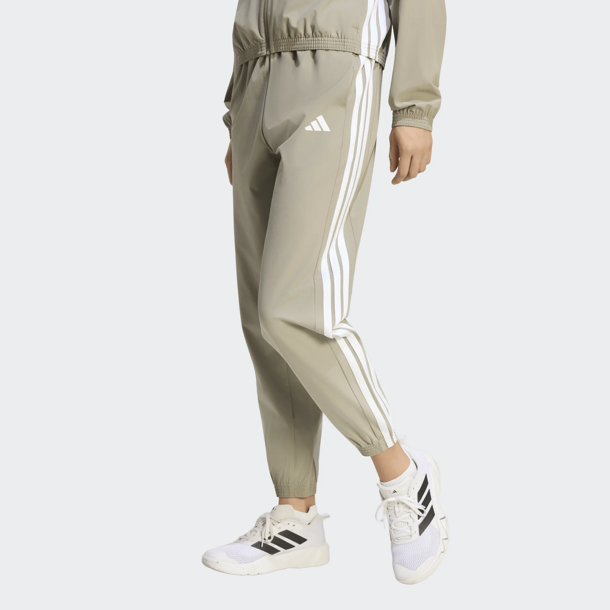 Adidas Workout 3-Stripes Woven Pants Γυναικείο Παντελόνι Φόρμας