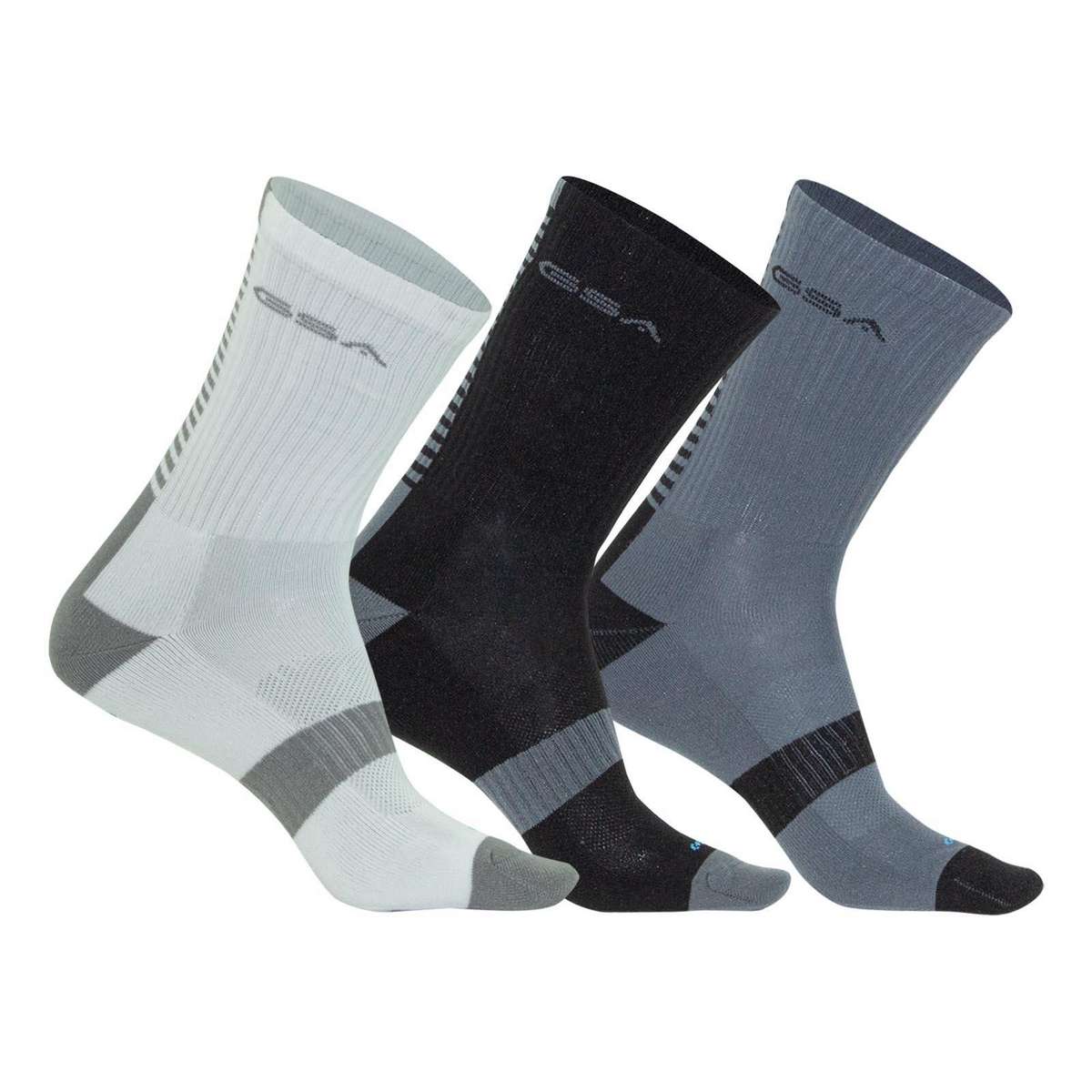GSA HYDRO 695 Extra Cushioned  Crew Socks 3 Ζεύγη