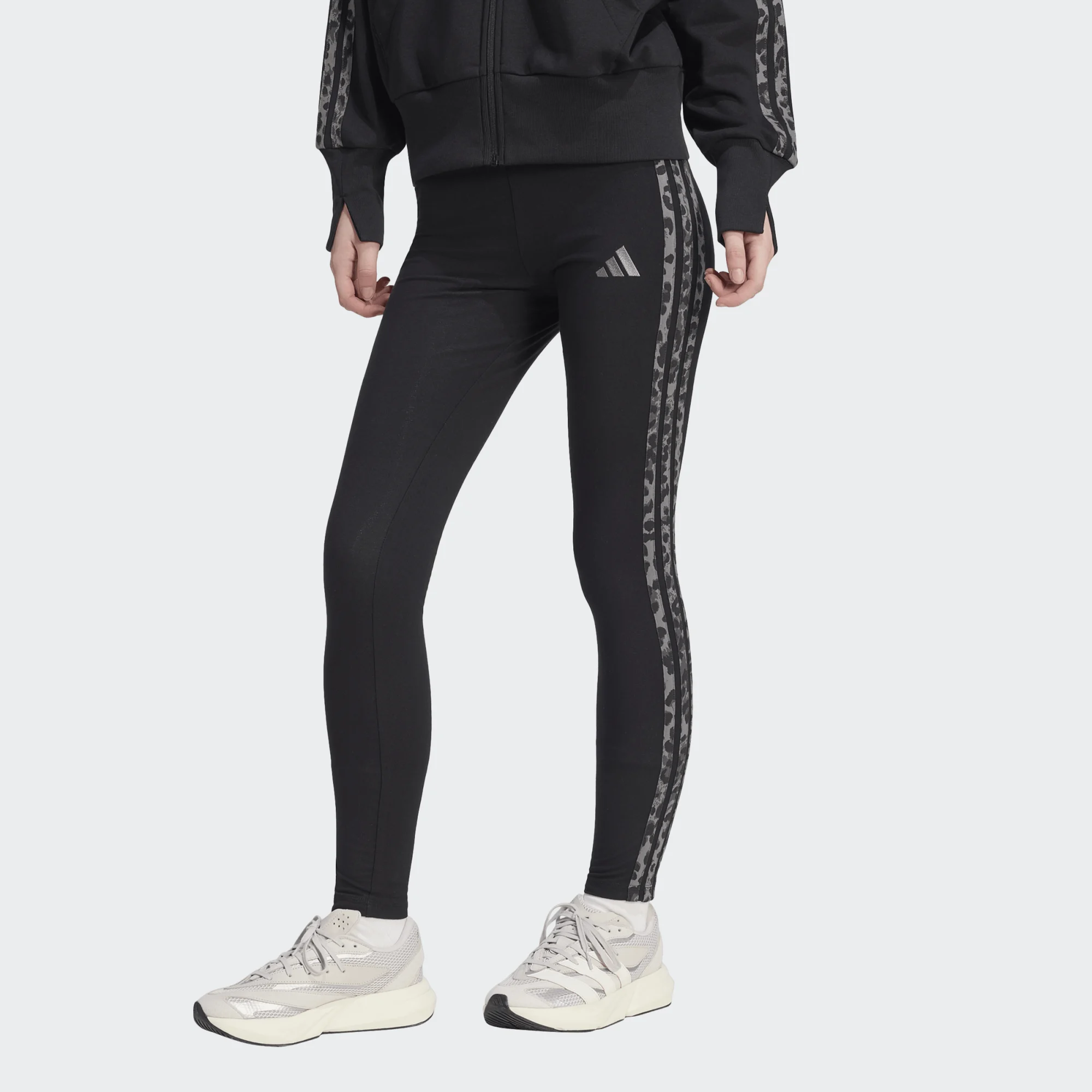 Adidas Seasonal Animal Print 3-Stripes Γυναικείο Κολάν