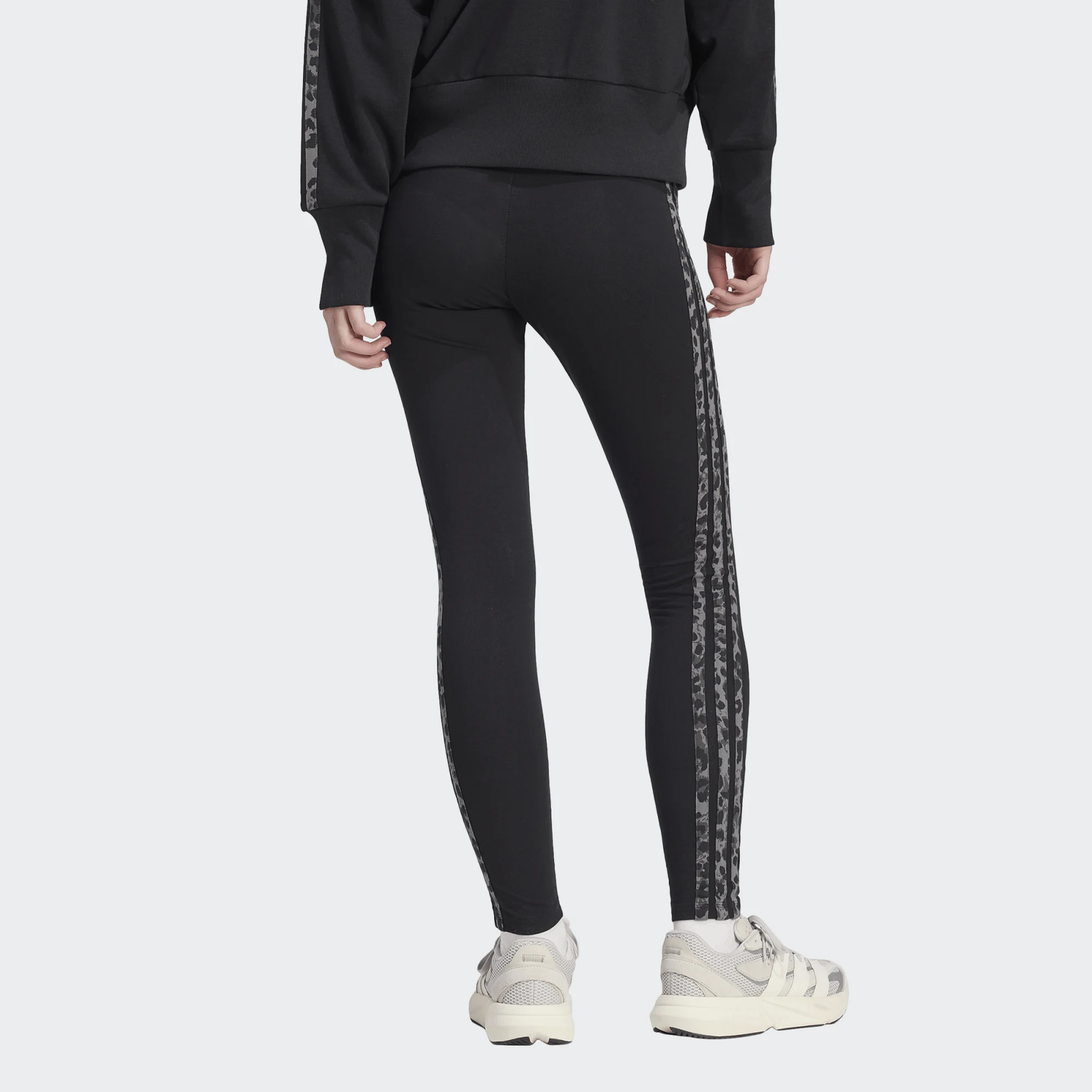 Adidas Seasonal Animal Print 3-Stripes Γυναικείο Κολάν