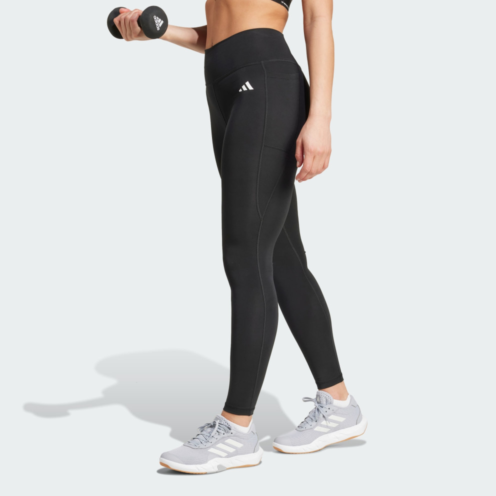 Adidas Optime Stash Pocket Γυναικείο Μακρύ Κολάν