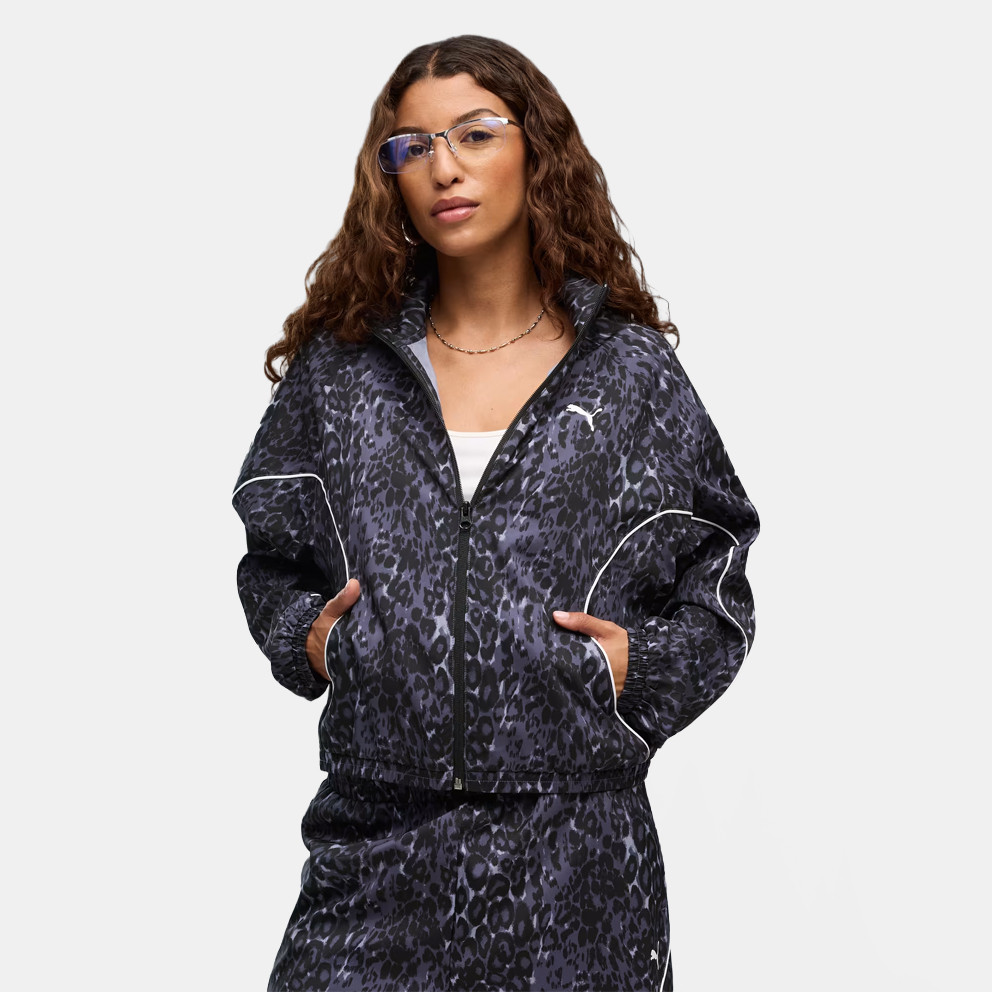 Puma Sport Animal Relaxed AOP Woven Γυναικεία Ζακέτα