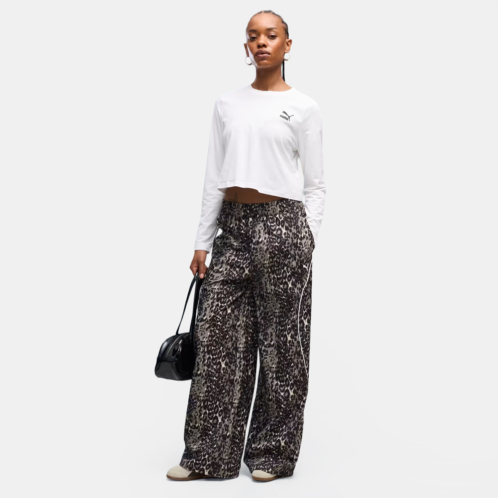 Puma Sport Animal Wide Leg Woven Γυναικεία Φόρμα